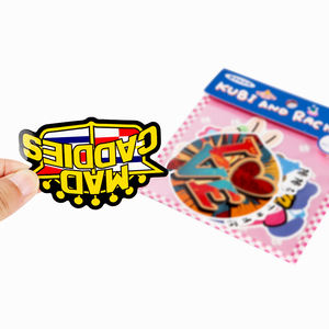 Impresión personalizada pegatinas de vinilo impermeables troqueladas etiqueta Logo pegatinas adhesivo PET etiqueta pegatina hoja - Product Image 5