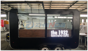 Gray Luxury Dining Car for Sale/wholesale Price Towing Scenic Outdoor Dining Car - Product Image 6