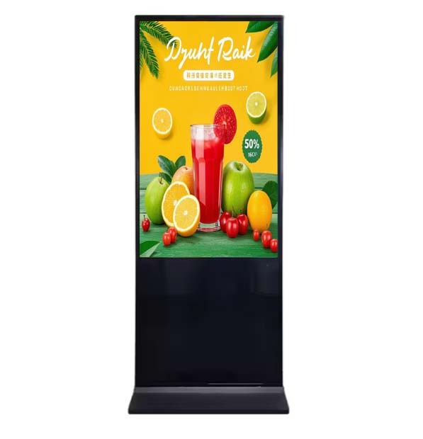 43 50 Inch 4K Digital Signage Display Screen Animation for Elevator Shopping Mall Wayfinding Education Android Floor Standing