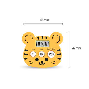 Minuteur de cuisine en forme d'ours SYH1239 en gros – Adorable animal décoratif en plastique - Product Image 4
