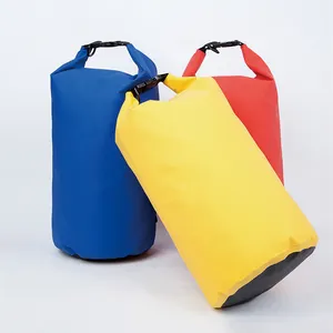 Sports Outdoor Drifting Waterproof Bag PVC Mesh Cloth Swimming Beach Storage Waterproof Bucket Bag