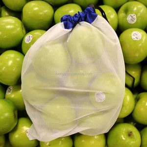 Heavy Duty Washable <strong>Fruit</strong> and <strong>Vegetable</strong> Mesh <strong>Bag</strong> for Grocery - Product Image 3