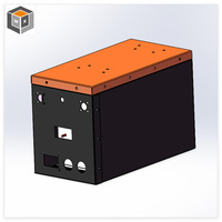 Boîtier de batterie au phosphate de fer et de lithium personnalisé, châssis métallique, armoire électrique, boîtier métallique, coque métallique