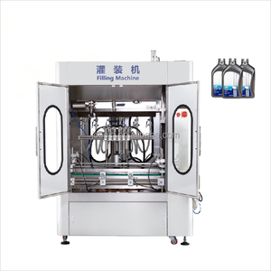 Machine de remplissage d'huile lubrifiante PLC automatique haute précision pour huiles chimiques, huiles moteur, fûts métalliques/plastiques - Product Image 3