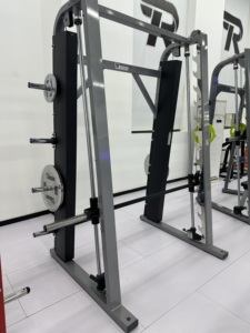 Oferta Especial: Máquina <span class=keywords><strong>Smith</strong></span> Vertical de Acero Galvanizado Rosen Fitness con Placas de Pesas para Entrenamiento de Fuerza en Gimnasio - Product Image 3