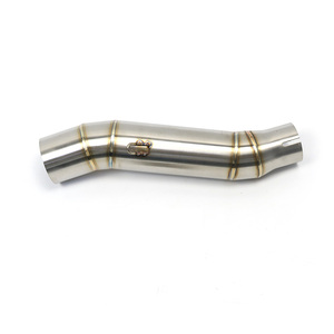 Silenciador de sistema de escape modificado para motocicleta, tubo de enlace medio deslizante para <span class=keywords><strong>Honda</strong></span> CBR300 CB300F <span class=keywords><strong>CB300R</strong></span> 2008-2017 - Product Image 1
