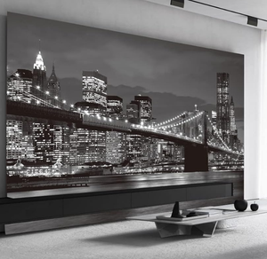 Cầu Brooklyn và bức tranh tường thành phố New York hình ảnh lớn hình nền bức tranh tường cho tường phòng khách phòng ngủ phòng ăn - Product Image 1