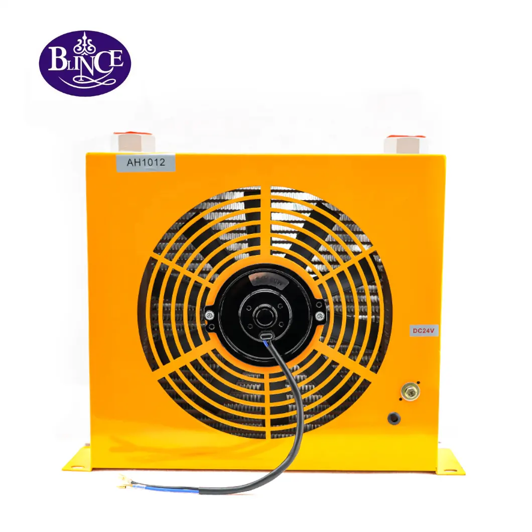 คุณภาพสูง AH1012T-CA 100L/Min ไฮดรอลิกน้ำมัน Air Cooler พัดลมไฮดรอลิกน้ำมัน