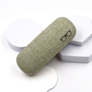 Cổ phiếu sẵn sàng Tím kim loại quang học trường hợp Linen kính trường hợp vỏ cứng quang học trường hợp - Product Image 6