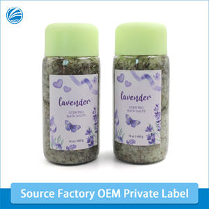 Sels de bain apaisants parfumés aux fleurs naturelles de qualité supérieure en gros sous notre propre marque, adaptés aux centres de spa et à un usage domestique - Product Image 2