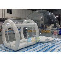 Maison de ballons à bulles gonflables de 3 mètres Maison à bulles gonflable géante Tente à bulles transparente en PVC commerciale pour la location de fêtes