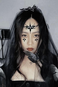 Navidad pop cara maquillaje cristal cara pegatina impermeable cara joyas Navidad maquillaje brillo diamante tatuaje - Product Image 2