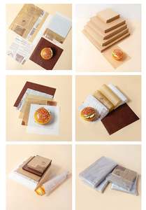 Feuilles absorbantes personnalisées à <span class=keywords><strong>emporter</strong></span> pour la cuisson de plats Papier coussin absorbant l'huile Papier d'emballage pour aliments avec application - Product Image 6