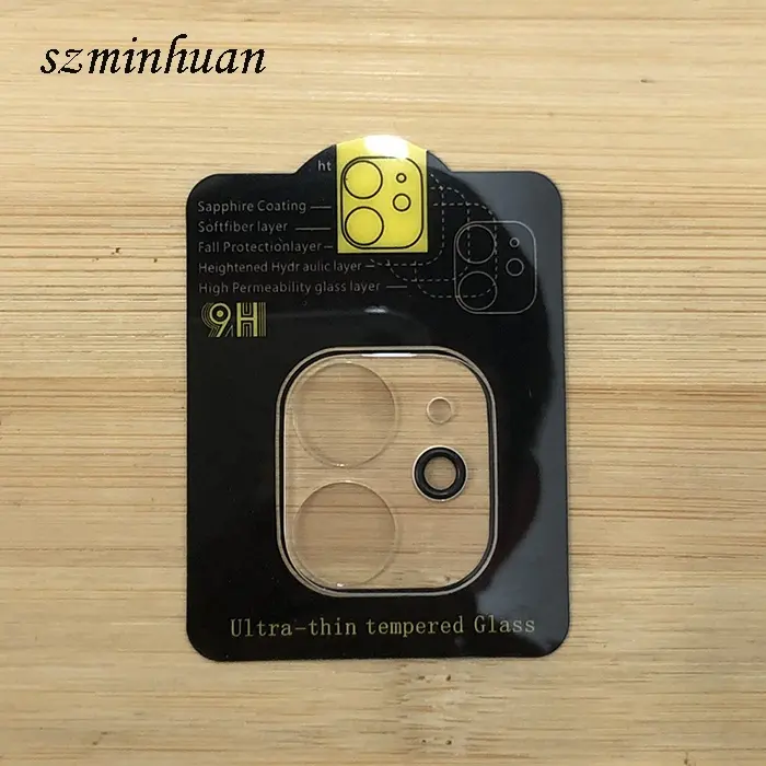 2021 Newest Flexible Tempered Glass Camera lens Protector With Retail Packing For iPhone 12 Promax