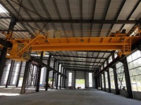 Usine 32 tonnes grue de déplacement aérien atelier usine électrique Double poutre pont grue Construction levage palan A5 A8