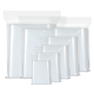 Sac à fermeture éclair unique imprimé transparent de taille personnalisée sac à fermeture éclair autobloquant en plastique petits sacs à zip-lock refermables pour aliments - Product Image 5