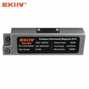 Furadeira Magnética EKIIV MW-50G com 6 Velocidades Ajustáveis e Força Magnética de 14000N para Trabalhos de Fabricação de Aço - Product Image 6