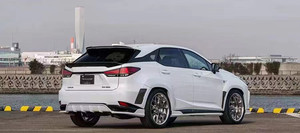 For for RX300 Upgrades AT-style Carbon Fiber Front Lip <b>Bumper</b> Side Skirt Diffuser Spoiler Body Kit 2015-2019 Self-adhesive New - Product Image 4