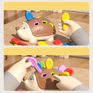 Juguete de Erizo en Oferta, Juego de Erizo para Niños, Interacción entre Padres e Hijos, Aprendizaje de Números y Colores, Diversión Cognitiva - Product Image 3