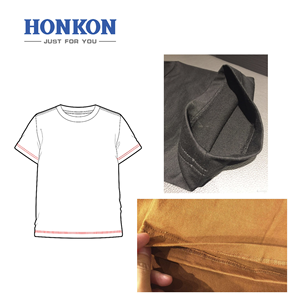 Máquina de coser interlock de cama plana pequeña con cortador izquierdo de accionamiento directo y recortadora automática HK-600-35BB-AT - Product Image 3