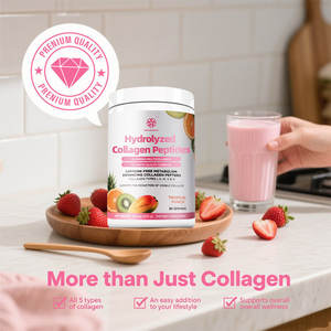 Poudre de Peptides de Collagène Marin Hydrolysé OEM, Compléments Alimentaires pour la Santé de la Peau, des Articulations, des Cheveux et des Ongles - Product Image 6