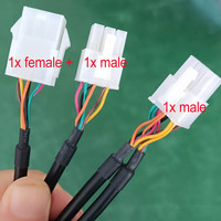 Kabel Ekstensi Molex 4.2mm Pitch 6P Male Female 39013060 MDB untuk Mesin Penjual Otomatis, Kabel Harness Isolasi
