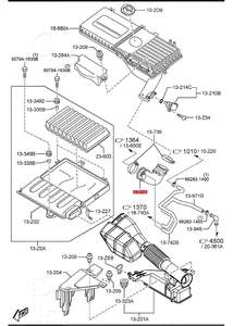 ท่อไอดีเครื่องฟอกอากาศในรถยนต์ ZJ01-13-221A ZJ0113221A ZJ0113221 สำหรับรถยนต์มาสด้า <span class=keywords><strong>3</strong></span> - Product Image 3