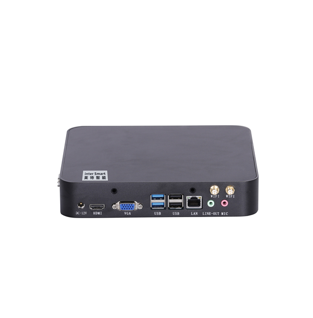ELSKY Hot Sale Desktop Computer PC Linux Computer I7 7500 WIFI 4G GPS SIM Slot WIFI DC12V DDR3 RAM Support 4k Display