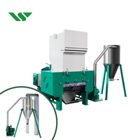 Bâche de déchets recyclés/tissu/textile broyeur en plastique déchiqueter la machine