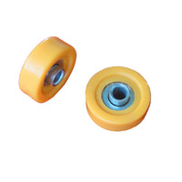 Rouleaux en plastique avec guide de roulement, 4 pièces, 48mm, 90126 90336 ergonomique