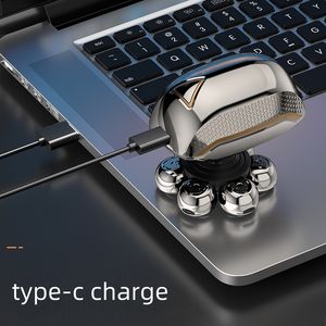 Rasoir électrique rechargeable pour rasage d'hommes chauve <span class=keywords><strong>auto</strong></span> et rasage tondeuse à cheveux rasoir pour hommes rasoirs et tondeuses hommes - Product Image 4