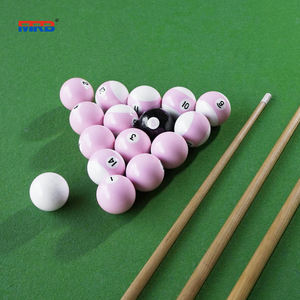 Bolas <span class=keywords><strong>de</strong></span> Billar <span class=keywords><strong>de</strong></span> Calidad Profesional - Juego <span class=keywords><strong>de</strong></span> 16 Bolas <span class=keywords><strong>de</strong></span> Billar <span class=keywords><strong>de</strong></span> 57,2 mm, Color Rosa y Blanco, para Competiciones Internacionales - Product Image 2