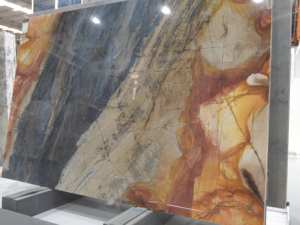 SH STONE <span class=keywords><strong>Bleu</strong></span> <span class=keywords><strong>Louise</strong></span> Quartzite Moderne De Luxe Brillant Poli Azul Luise Dalle pour Comptoirs De Cuisine Salle De Bains Hôtel Plancher - Product Image 3