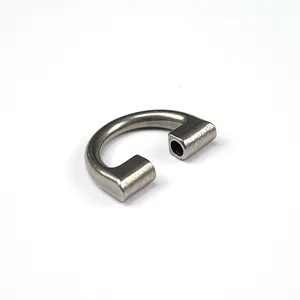 High Demand Custom Stainless Steel CNC Turning Parts Laser Machined Metal Buckle with Micro Machining