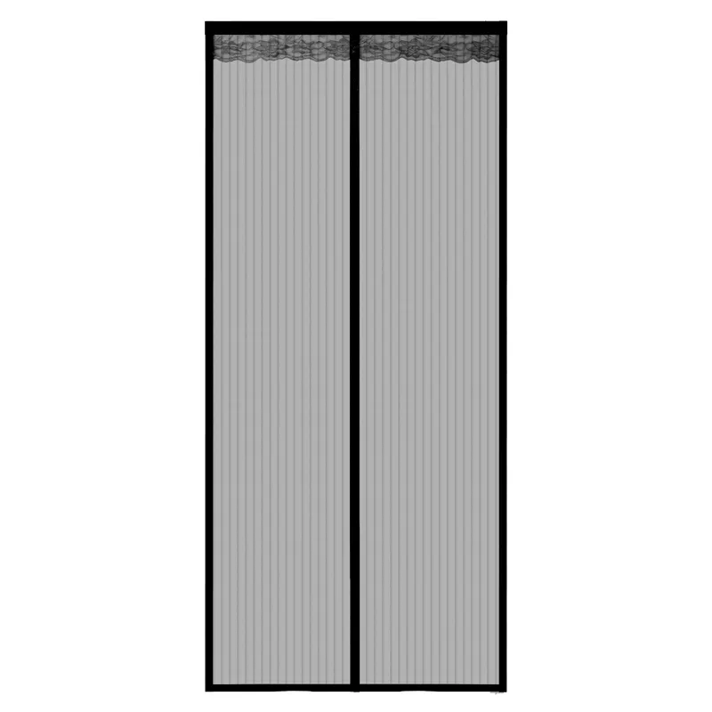 Custom Size Magic Seal Magnetische Mesh Bug Scherm Deur Sterke Magneten Insect Screen Gordijn