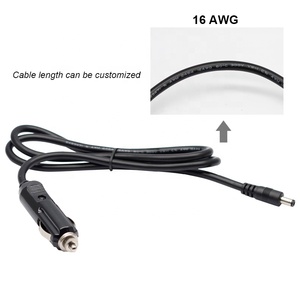 Enchufe para encendedor de cigarrillos Cargador de coche para encendedor de cigarrillos de 12V con interruptor de luz LED Conectores de CC - Product Image 3