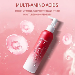 Marque privée personnalisée protéine de soie 4C lotion coiffante pour <span class=keywords><strong>cheveux</strong></span> <span class=keywords><strong>bouclés</strong></span> crème hydratante naturelle au beurre de karité qui définit les boucles - Product Image 4