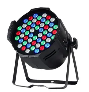 Profesional DMX 512 led par luz rgbw etapa luz par 54 3W para DJ party Show