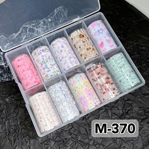 Adhesivos Decorativos para <span class=keywords><strong>Uñas</strong></span> con Diseño <span class=keywords><strong>de</strong></span> Dibujos Animados Franceses en 3D |   Calcomanías Redondas para <span class=keywords><strong>Uñas</strong></span>, Impermeables, No Tóxicas, DIY - Product Image 3