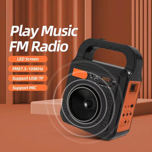 Nouveau design HS-2976 haut-parleur sans fil avec lumières alimenté par l'énergie solaire avec batterie Rechargeable, diffusion de musique en continu - Product Image 3