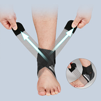 Attelle de cheville réglable de compression sportive, manchon de maintien et de protection pour l'entraînement sportif, vente en gros