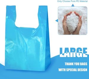 Bolsas de Plástico Reutilizables y Desechables Huamaohengchun para Camisetas, Comestibles, Tiendas de Conveniencia, Alimentos y Supermercados - Product Image 3