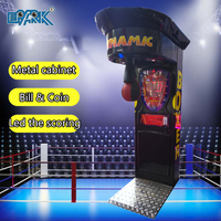 Machine de jeu d'arcade électronique de boxe à monnayeur pour divertissement sportif en intérieur avec système de récompense