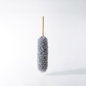 Plumeau en microfibre avec manche en bois, flexible, pour le nettoyage des bureaux et l'élimination de la poussière - Product Image 3