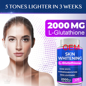 CGMP แคปซูลเพื่อผิวขาวผลิตจากโรงงานสำหรับผู้หญิง L-glutathionion <span class=keywords><strong>Whitening</strong></span> แท็บเล็ตแคปซูลอาหารเสริมกลูตาไธโอน2000มก. - Product Image 5