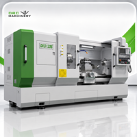 Tour à tubes CNC robuste QKD1335, machine automatique de filetage de tubes pour le secteur pétrolier