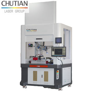Mesin las <span class=keywords><strong>Laser</strong></span> serat otomatis <span class=keywords><strong>CNC</strong></span> untuk produk logam - Product Image 2