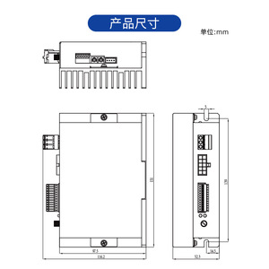 Contrôleur de moteur sans balais Zd Zhongdali ZBLD.C20-400HR 220V, convertisseur de fréquence industriel pour équipement mécanique - Product Image 1