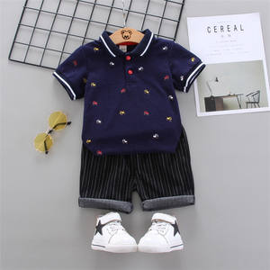 Conjunto de Dos Piezas de Camiseta y Pantalones para Bebé Recién Nacido, Venta al por Mayor, Suministro de Fábrica, Ropa para Niños - Product Image 5
