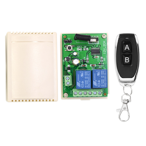 433MHz <span class=keywords><strong>RF</strong></span> mạch điều khiển từ xa phổ chuyển đổi không dây DC 12V 2CH <span class=keywords><strong>RF</strong></span> Relay Receiver và keyfob transmitter cho nhà để xe - Product Image 4